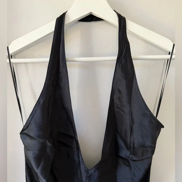 Amanda Uprichard Bondi Maxi Dress in Black - Picture 4 of 5